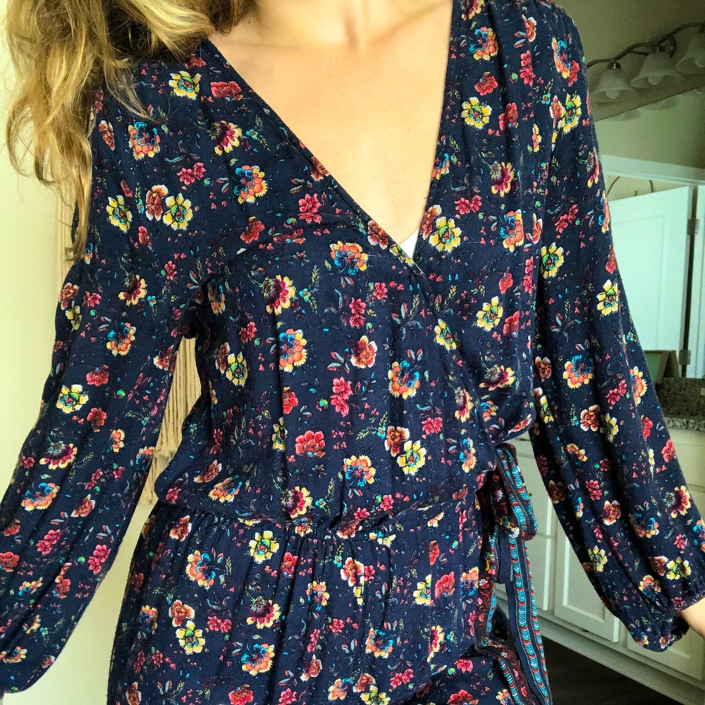 American Eagle floral romper | one piece